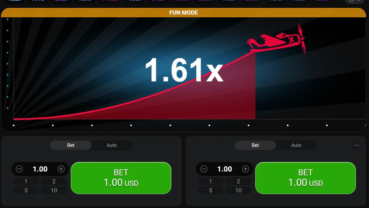 Vista móvil del juego Aviator en smartphone con interfaz táctil optimizada